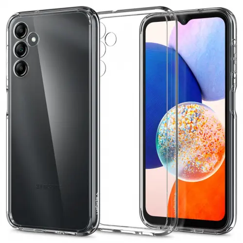 Husa pentru Samsung Galaxy A14 5G A146, Spigen, Ultra Hybrid, Transparenta