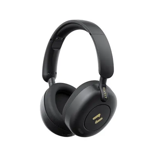 Casti wireless HAVIT H655BT, Bluetooth 5.3, Negru
