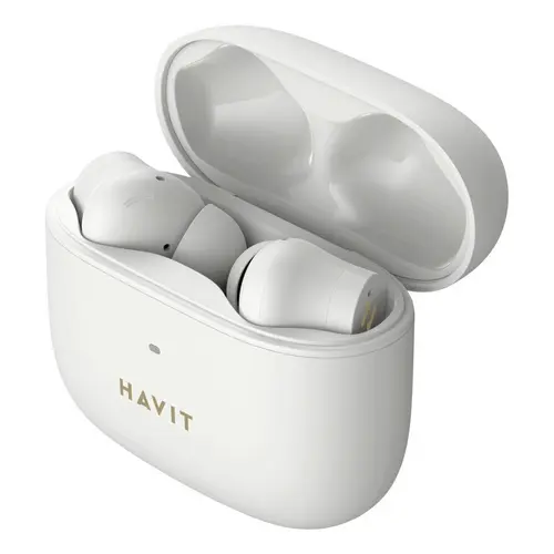 Casti HAVIT TW958 PRO, Bluetooth 5.3, TWS, In-Ear, Control tactil, Bej
