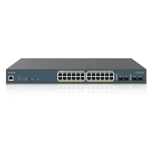 Switch EnGenius EWS7928FP-FIT, 24 Porturi, Gigabit, 410W, PoE+