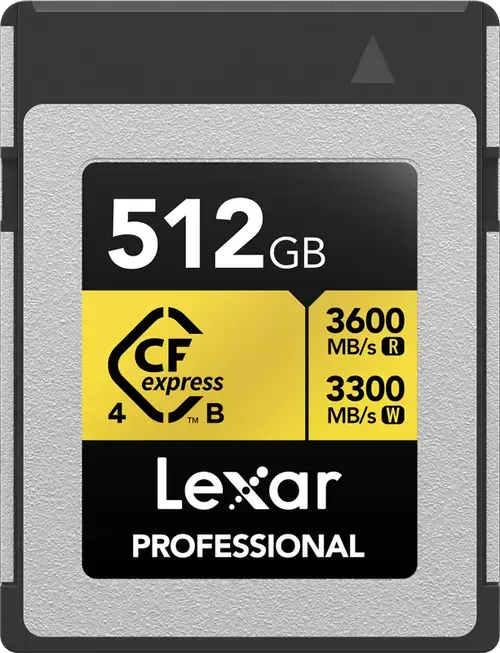 Card de memorie Lexar Professional Gold LCXEXP4512G-RNENG, 512GB, CFexpress Type-B
