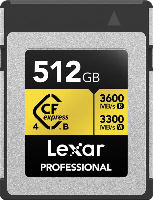 Card de memorie Lexar Professional Gold LCXEXP4512G-RNENG, 512GB, CFexpress Type-B