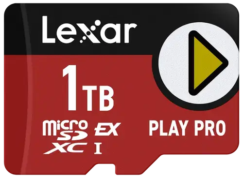 Card de memorie Lexar Play Pro Express 7.1 LMSXPS0001T-BNNNG, 1TB, microSDXC, USH-I U3, V30, Clasa 10