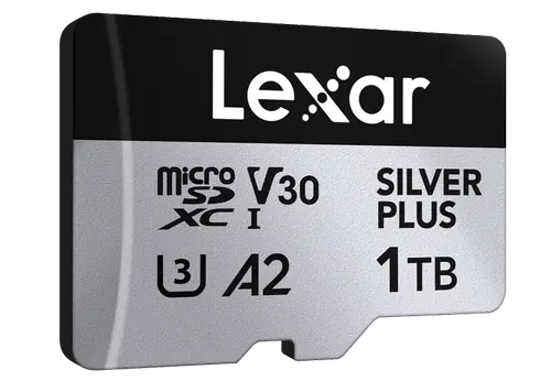 Card de memorie Lexar Silver Plus 1066x LMSSIPL001T-BNANG, 1TB, microSDXC, UHS-I U3, A2, 4K, V30