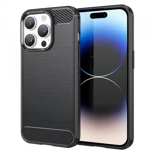 Husa pentru Apple iPhone 14 Pro, Techsuit, Carbon