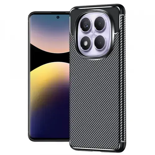 Husa pentru Xiaomi Redmi Note 14 Pro 4G, Techsuit, CarbonFiber