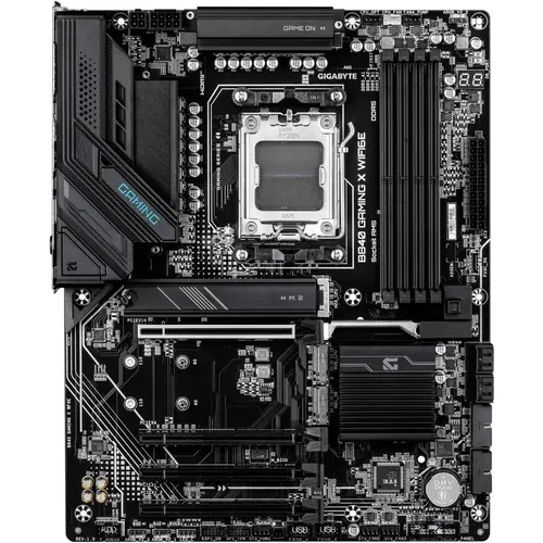 Placa de baza GIGABYTE B840 GAMING X WIFI6E, AMD B840, AM5, DDR5, ATX