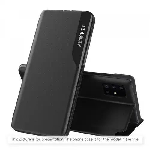 Husa pentru Samsung Galaxy A07 4G A075, Techsuit, eFold, Neagra