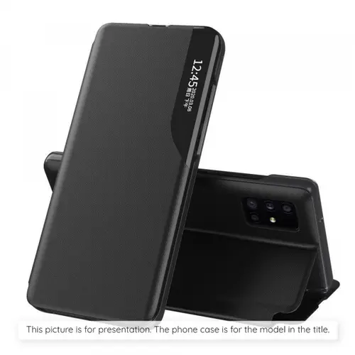 Husa pentru Samsung Galaxy A07 4G A075, Techsuit, eFold, Neagra