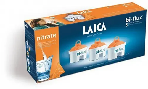 Filtre Laica Bi-Flux Nitrates N3N pentru Cana filtrare apa, 3 bucati