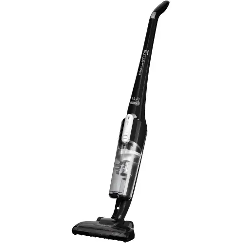 Aspirator vertical fara fir Rowenta RH6545WH AFE Light, 30W, 14.4V, autonomie 30 min, led incorporat, Negru