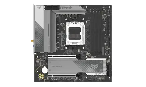 Placa de baza Sapphire NITRO+ B850M WIFI, AMD B850, AM5, DDR5, mATX