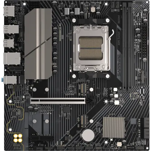 Placa de baza Sapphire B650M-E, AM5, DDR5, mATX