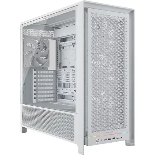 Carcasa Corsair FRAME 5000D RS, High-Airflow, Mid-Tower, ATX, Alb