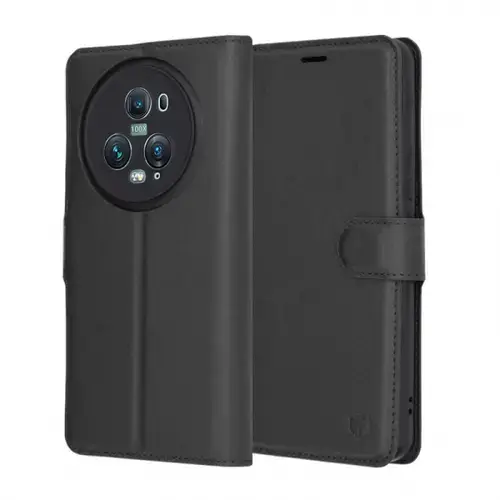 Husa pentru Honor Magic5 Pro, Techsuit, Leather Folio