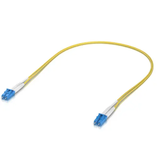 Patch Cord Fibra Optica Ubiquiti UACC-OFC-S2-LULU-0.5M-50, Single-Mode, OS2, Duplex LC - Duplex LC, 0.5 m, 50 bucati