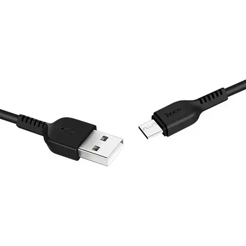 Cablu de date HOCO Flash X20, USB - USB Type-C, 2 m, Negru