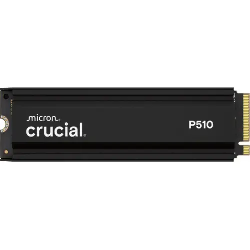 SSD Crucial P510 Heatsink, 2TB PCIe Express 5.0 x4, M.2 2280