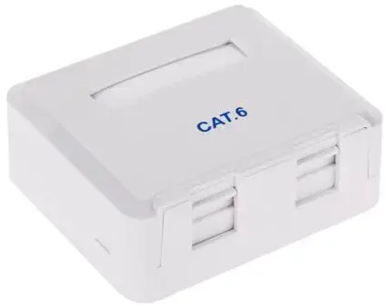 Priza Dubla OEM TEL0031-6, UTP, CAT.6
