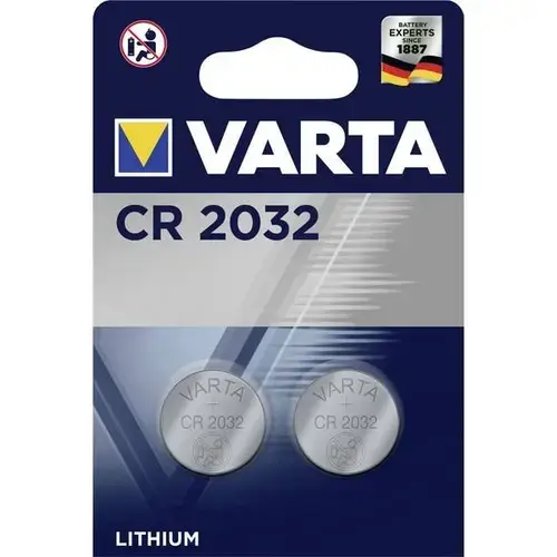 Set 2 Baterie Varta CR2032, 220 mAh