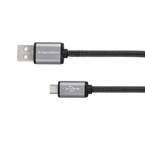 Cablu USB TATA - micro USB TATA OTG 0.2 M Kruger&Matz