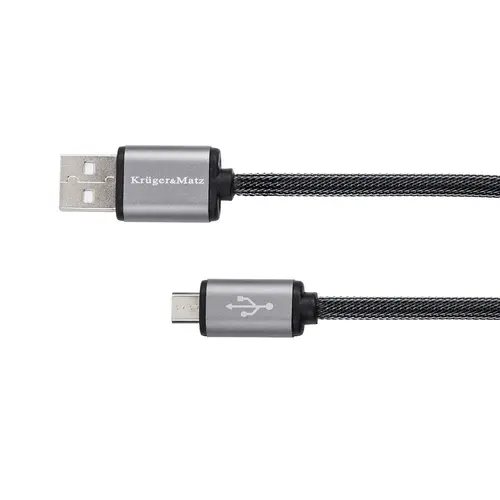Cablu USB TATA - micro USB TATA OTG 0.2 M Kruger&Matz