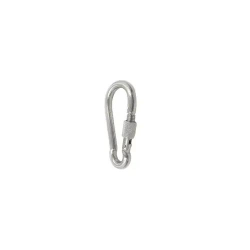 Carabina zincata cu clapeta securizata, 80mm, Mega