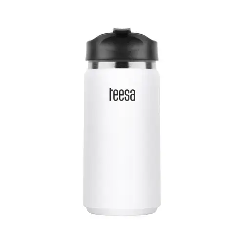 Cana termos Teesa 350ml alba