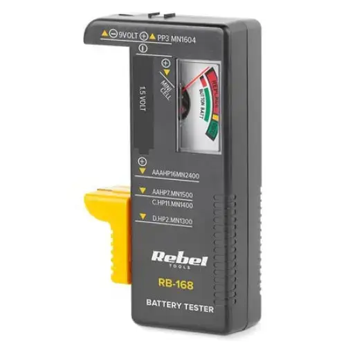 Tester baterii Rebel MIE-RB-168