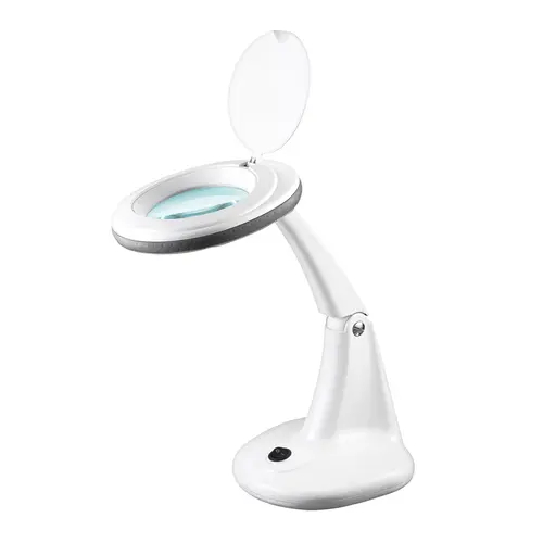 Lampa LED cu lupa pentru masa 5 Dioptrii 6W Rebel, 6500K
