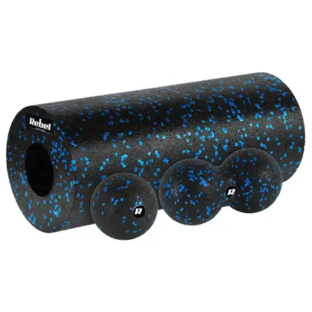 Set rola masaj + minge + duoball REBEL ACTIVE RBA-3054-S3, material EPP