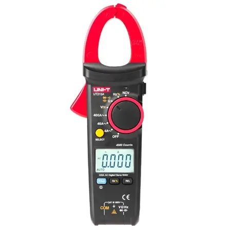 Clampmetru digital UNI-T UT213A, LCD cu iluminare din spate, Masurare continuitate
