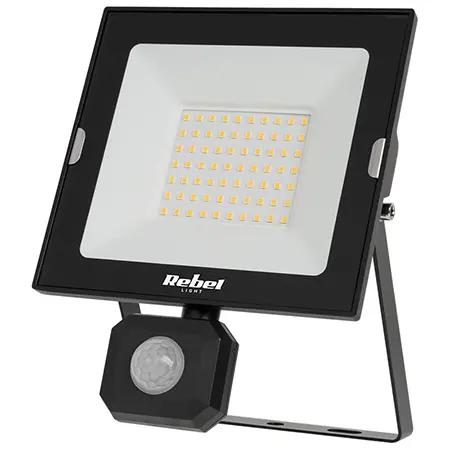 Reflector LED REBEL URZ3617, 50W, 4000K, cu  senzor, 230V