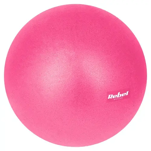 Minge de exercitii pilates Rebel Active RBA-3103-PK, 25 cm