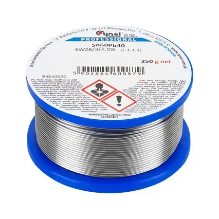 Rola fludor Cynel LUT0111-250, SN60PB40 2.5mm 250g