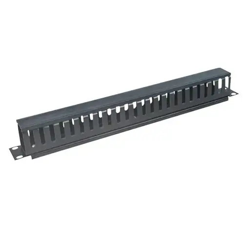 Organizator cablu cu capac detasabil LogiLink ORCC01B, 19'' 1U