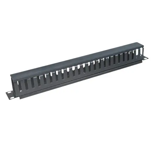 Organizator cablu cu capac detasabil LogiLink ORCC01B, 19'' 1U