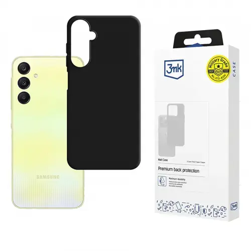 Husa pentru Samsung Galaxy A26 A266, 3MK, Neagra Mata