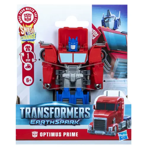 Figurina Transformers Earthspark - Smash to change, Optimus Prime