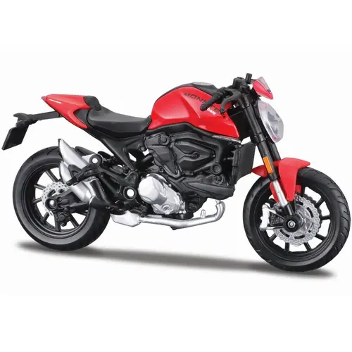 Motocicleta Maisto - Ducati Monster, cu stand, 1:18