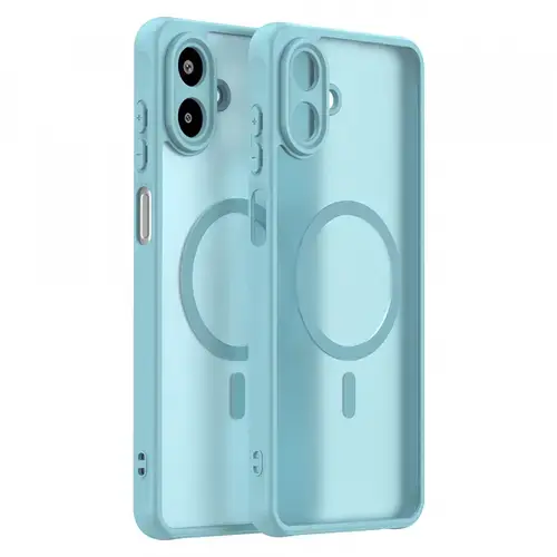 Husa MagSafe pentru Samsung Galaxy A07 4G A075, Techsuit, HaloFrost II, Verde Deschis