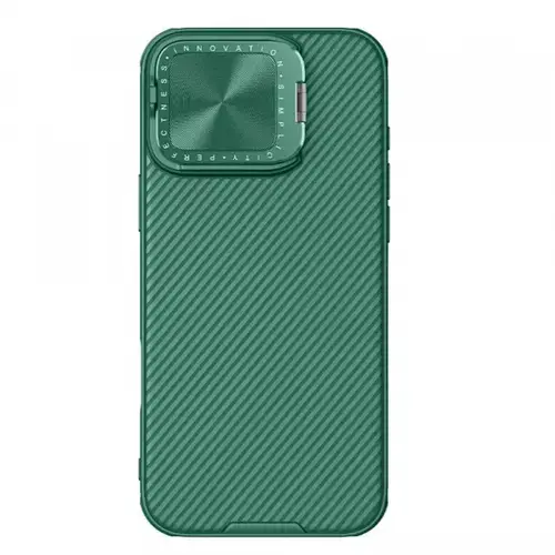 Husa pentru Apple iPhone 16 Pro, Nillkin, CamShield Prop, Verde