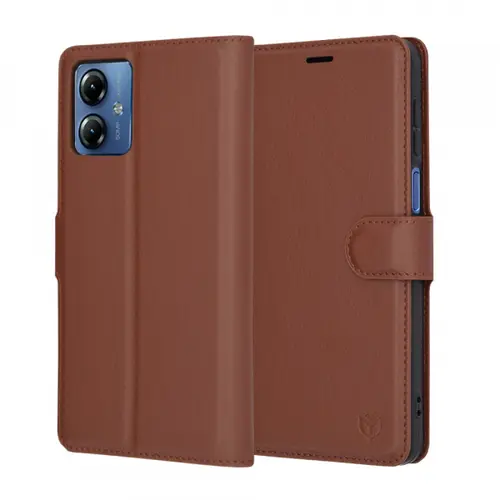 Husa pentru Motorola Moto G14, Techsuit, Leather Folio