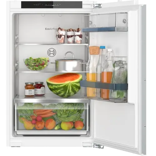 Frigider cu o usa incorporabil Bosch KIR21VFE0 , 136 l, EcoAirflow, Iluminare LED, Clasa E, H 87 cm