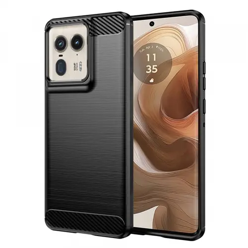 Husa pentru Motorola Edge 50 Ultra, Techsuit Carbon