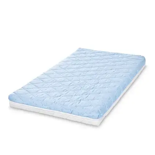 Saltea mobilier Lorelli Havana, 62 x 110 x 10 cm, cocos si spuma elastica, Albastru