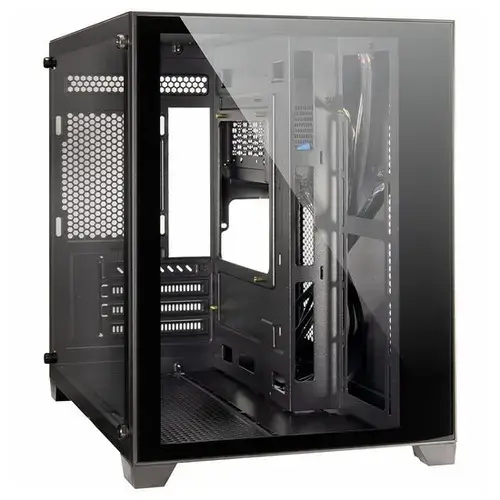 Carcasa Inter-Tech C-501 Aspect, Tempered Glass, Mini Tower