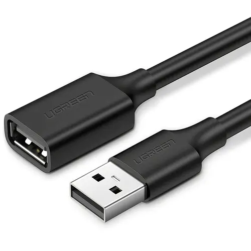 Prelungitor USB UGREEN US103, 1m, Negru
