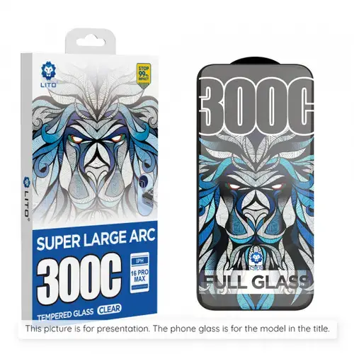 Folie de protectie Ecran Lito D+ Max 300C pentru Apple iPhone Air, Sticla Securizata, Full Glue