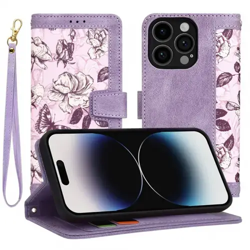 Husa pentru Apple iPhone 14 Pro, Techsuit FlipCraft